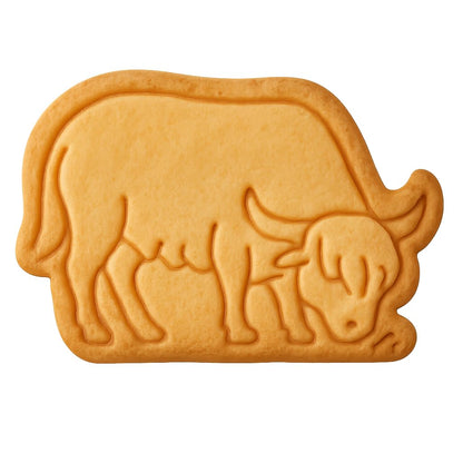 Heather Grazing Coos Cookie Cutter - 4x2.8" Premium Kitchen Baking