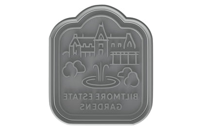 Biltmore Estate Garden Cookie Cutter - 4x3.6" Premium Design Baking Fun