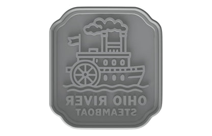 Ohio River Steamboat Cookie Cutter - 4x3.2" Premium Baking Design