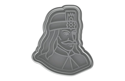 Vlad III Drăculea Cookie Cutter - 4x3.4" Premium Vampire Baking Fun