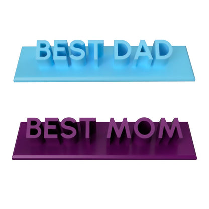 Personalized Desk Name Plate - Custom Name Plaque for Teachers, Cookie Cutter