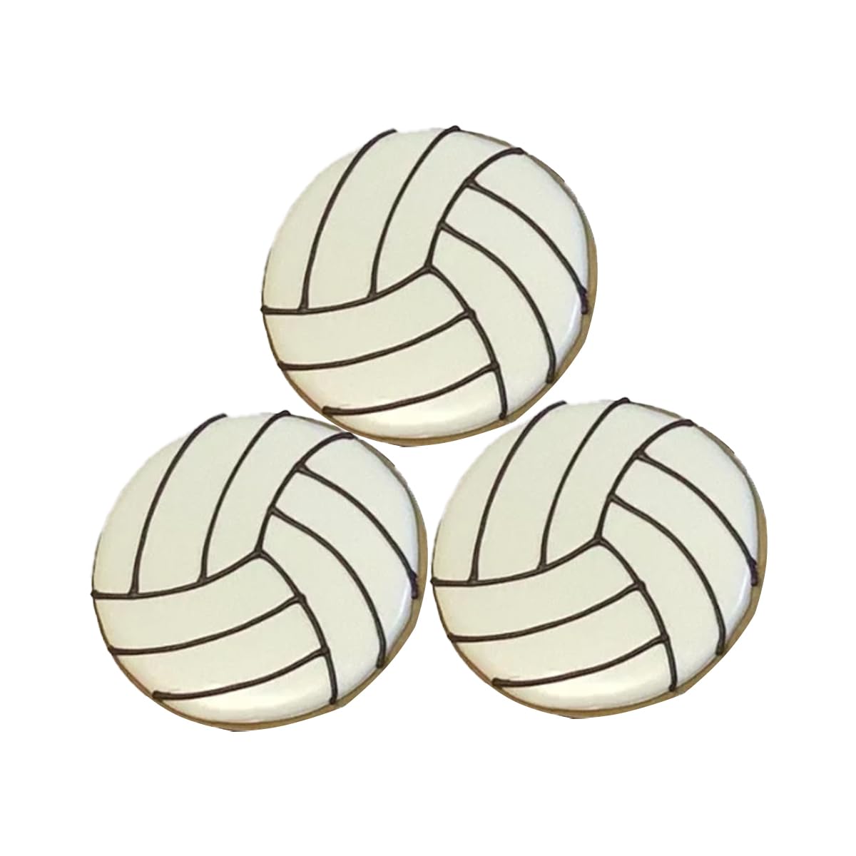 Volleyball Cookie Cutter (2 to 8 inches) by Mighty Gadget USA