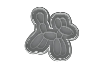 Balloon Dog Cookie Cutter - 4x4" Fun Kids Birthday Party Baking Tool