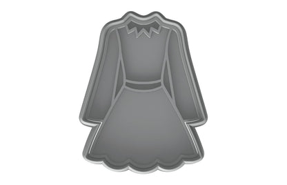Traditional Irish Dress Cookie Cutter Style 1 - 4x3" Party Baking Set