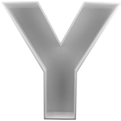 8" Hard Plastic Reusable Plastic Letter Food Trays, Letter Charcuterie Board Box for all Party Decoration (White Coloe)