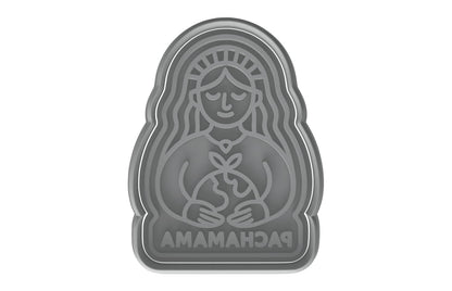 Pachamama Earth Goddess Cookie Cutter - 4x2.9" Creative Baking Fun