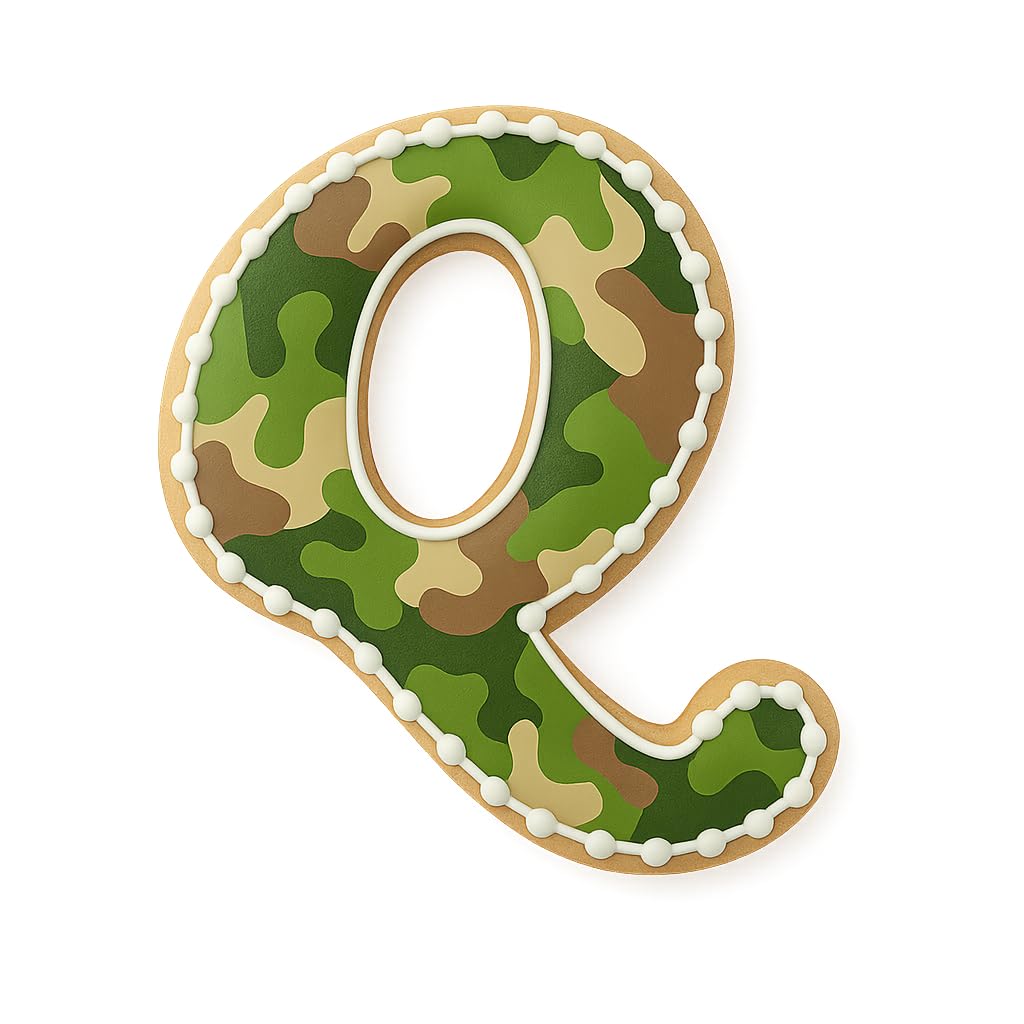Cursive Letter Q Cookie Cutter
