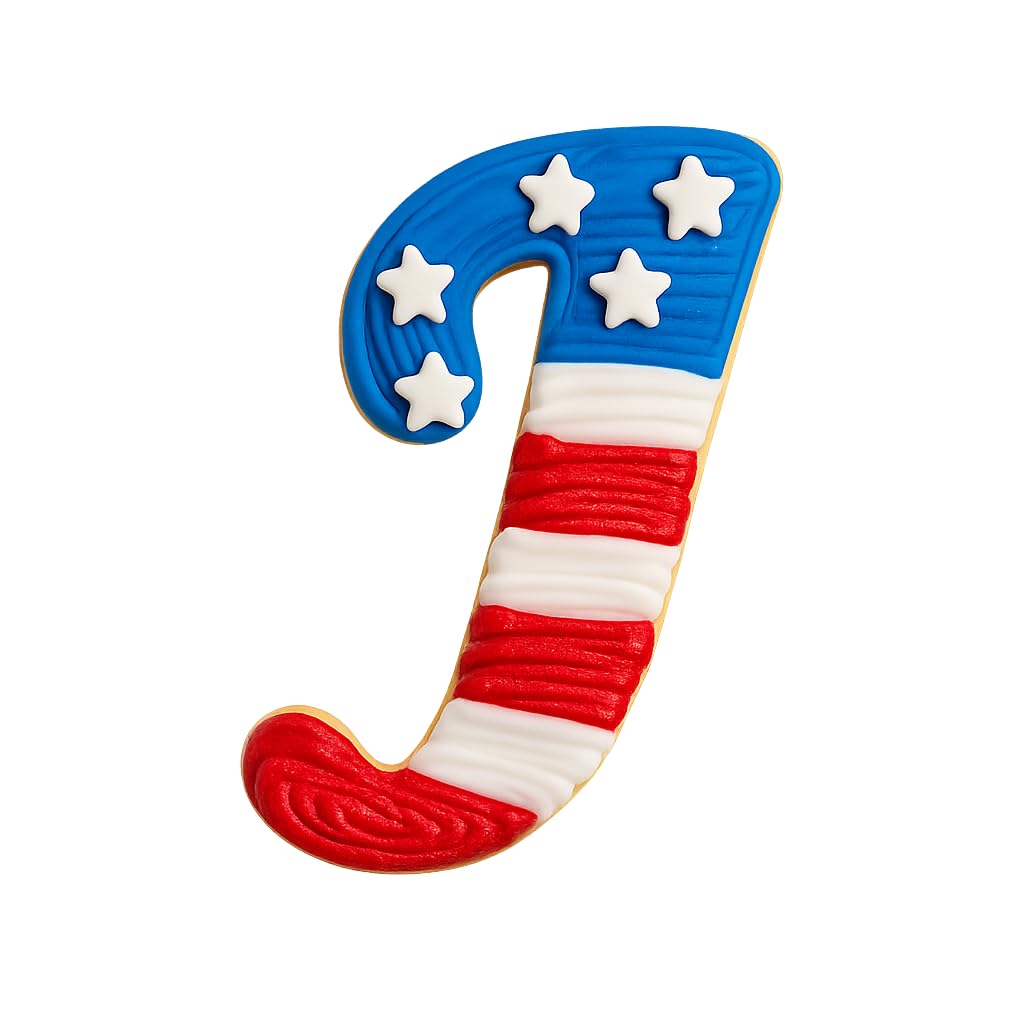 Cursive Letter J Cookie Cutter