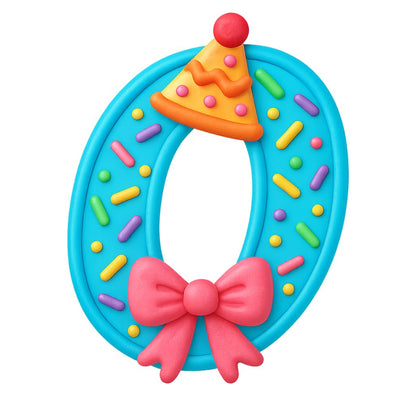 Fancy Cursive Letter Cookie Cutter - 4" Tall Alphabet Baking Mold (Random Color)
