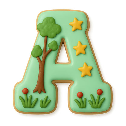 Mighty Gadget 3 inches Varsity Letters Cookie Cutters