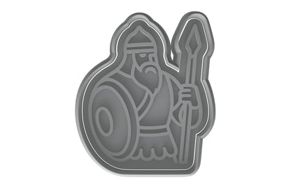 Legendary Warrior Rostam Cookie Cutter - 4x3.3" Premium Kitchen Tool