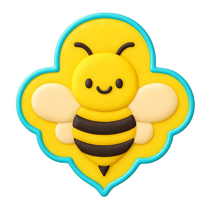 Kawaii Bee Cookie Cutter - 4x3.8" Fun Baking Kitchen Party Design