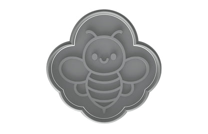 Kawaii Bee Cookie Cutter - 4x3.8" Fun Baking Kitchen Party Design