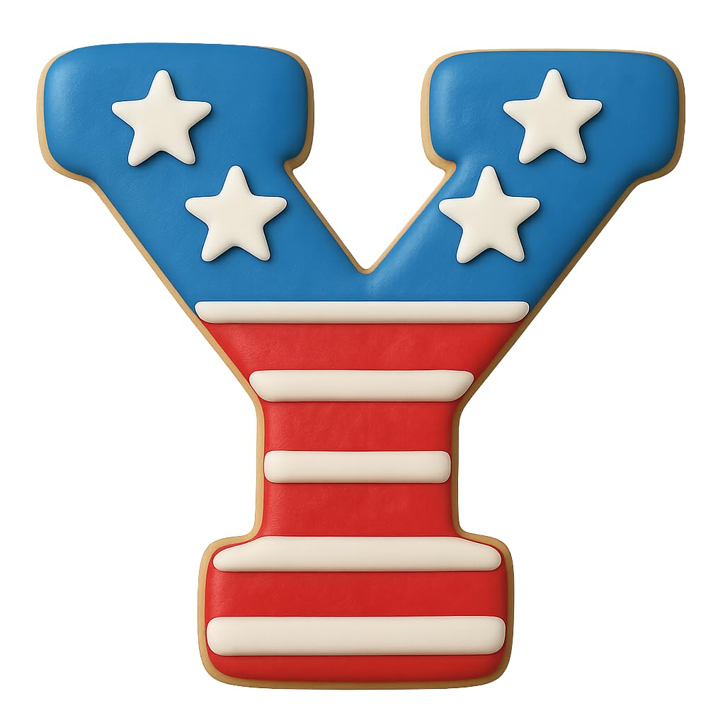 3" Varsity Letter Y Cookie Cutter
