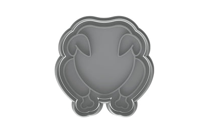 Roast Chicken or Turkey Cookie Cutter - 4x3.5" Creative Kitchen Design