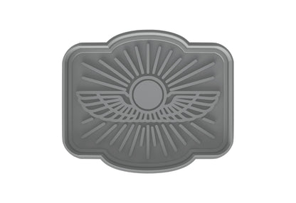 Winged Sun Disk Cookie Cutter - 4x3" Creative Kitchen Design