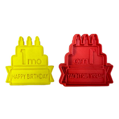 Special Birthday Cookie Cutter for Baking & Fondant Clay Gifts Kitchen