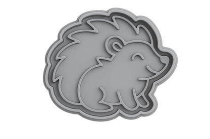 Happy Hedgehog Cookie Cutter 4x4" Premium Baking Party Fun