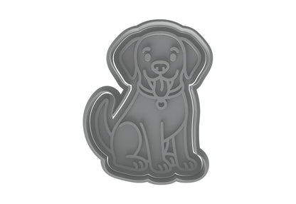Labrador Retriever S1 Cookie Cutter - 4x3" Fun Party Baking Set