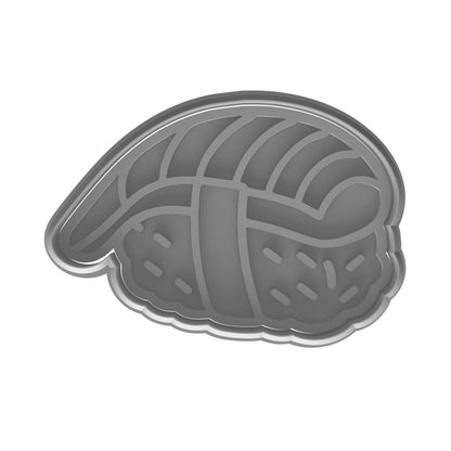 Mighty Gadget Sushi Roll Cookie Cutter & Stamp - 4x2.5" Delightful Novelty for Sushi Lovers (Random Color)