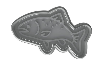 Salmon Fish Cookie Cutter - 4x2.5" Creative Kitchen Baking Fun