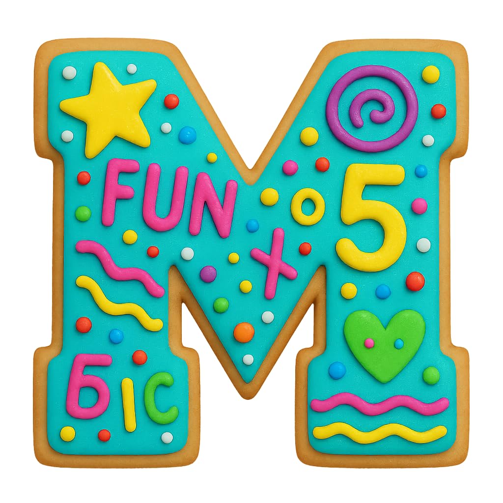 3" Varsity Letter M Cookie Cutter
