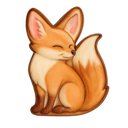 Majestic Phoenix Fox Cookie Cutter - 4x3" Creative Kitchen Tool Party