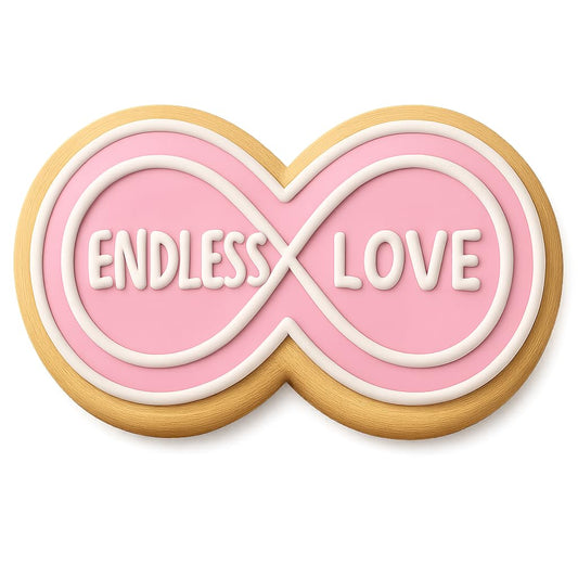 Endless Love Infinity Cookie Cutter - 4x2" Creative Kitchen Baking Tool