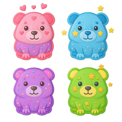 Mighty Gadget Guinea Pig Cookie Cutter & Stamp - 4x3.5" Adorable Pet Design for Animal Lovers (Random Color)