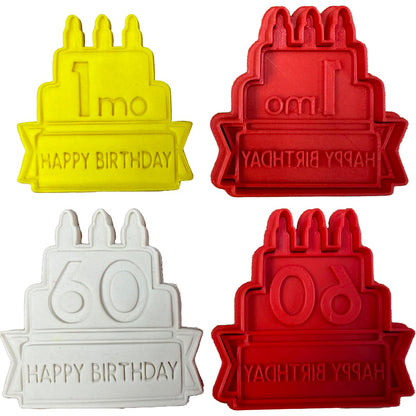 Special Birthday Cookie Cutter for Baking & Fondant Clay Gifts Kitchen
