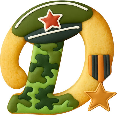 Cursive Letter D Cookie Cutter