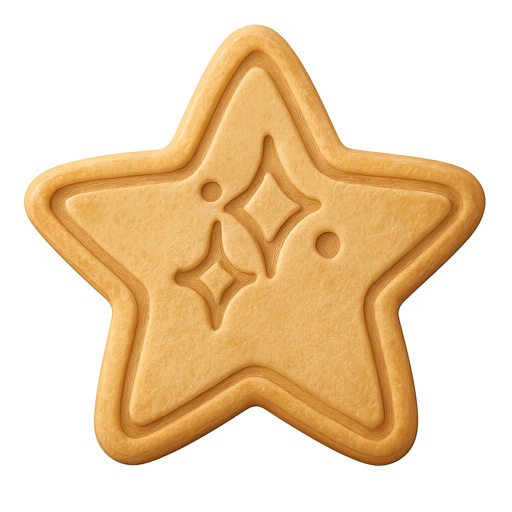 Twinkling Starfish Cookie Cutter - 4x4" Creative Baking Design Fun
