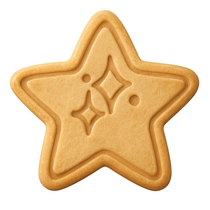 Twinkling Starfish Cookie Cutter - 4x4" Creative Baking Design Fun