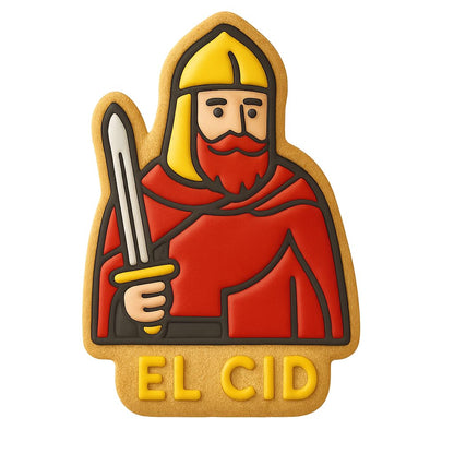 El Cid Warrior Cookie Cutter - 4x2.89" Premium Heroic Design Baking Tool