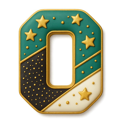 Mighty Gadget 3 inches Varsity Letters Cookie Cutters