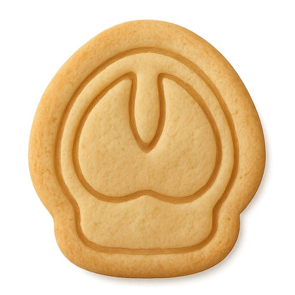 Heather Hoof Cookie Cutter - 4x3.8" Fun Creative Baking Design