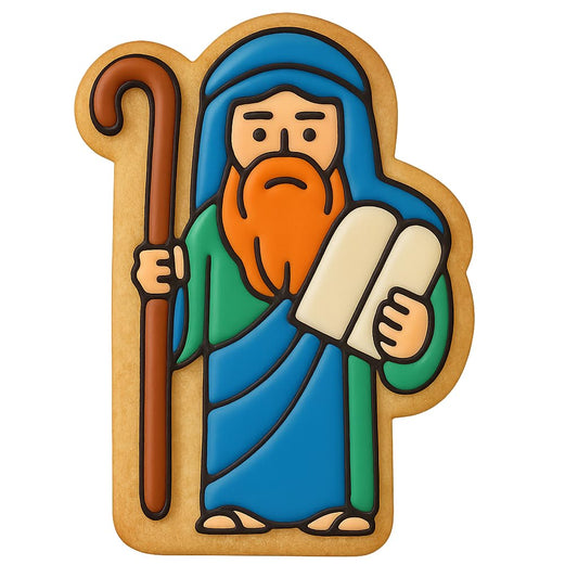 Biblical Moses Tablet Cookie Cutter - 4x3" Creative Party Design