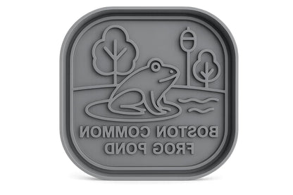 Boston Common Frog Pond Cookie Cutter - 4x4" Fun Baking Design