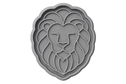 Majestic Mane Lion Cookie Cutter-4x3.5" Creative Kitchen Baking Tool