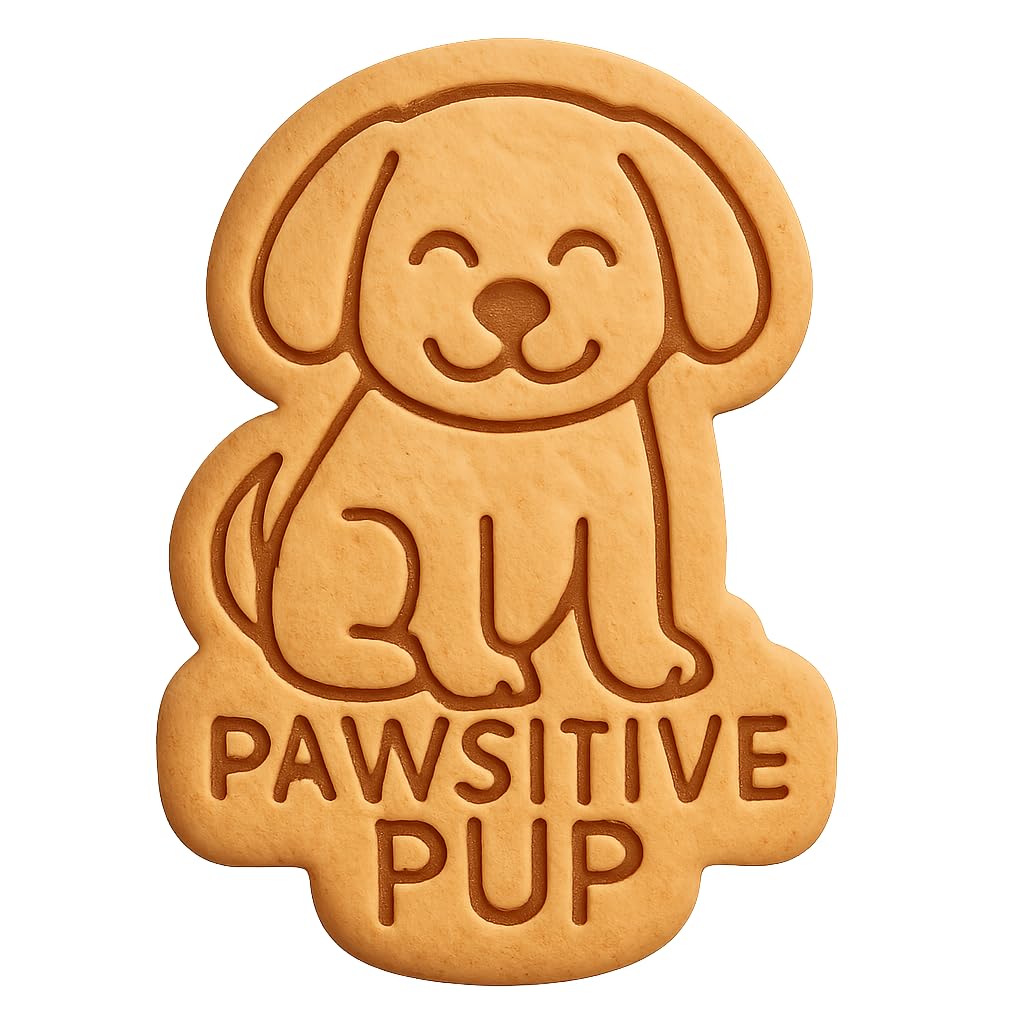 Pawsitive Pup Cookie Cutter - 4x3.2" Fun Kitchen Baking Design