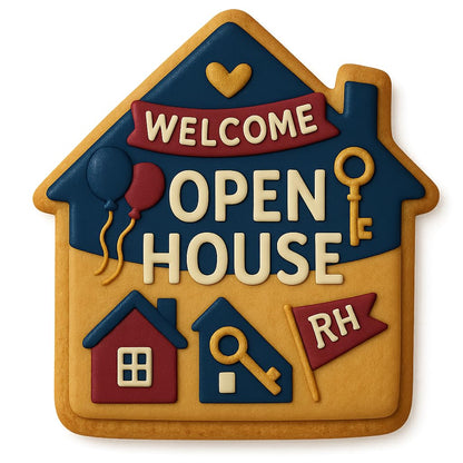 Home Sweet Home Cookie Cutter – Perfect for Housewarming and Home-Themed Baking(3.5 x 2.8 inches) - Random Color