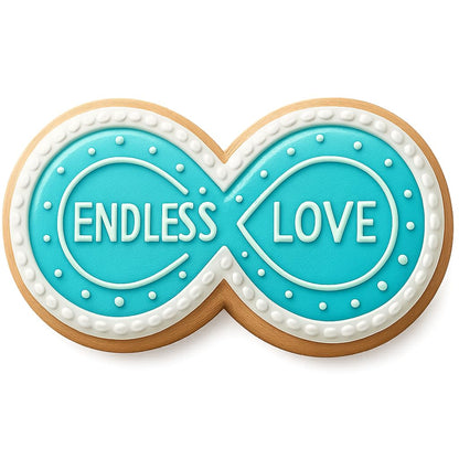 Endless Love Infinity Cookie Cutter - 4x2" Creative Kitchen Baking Tool
