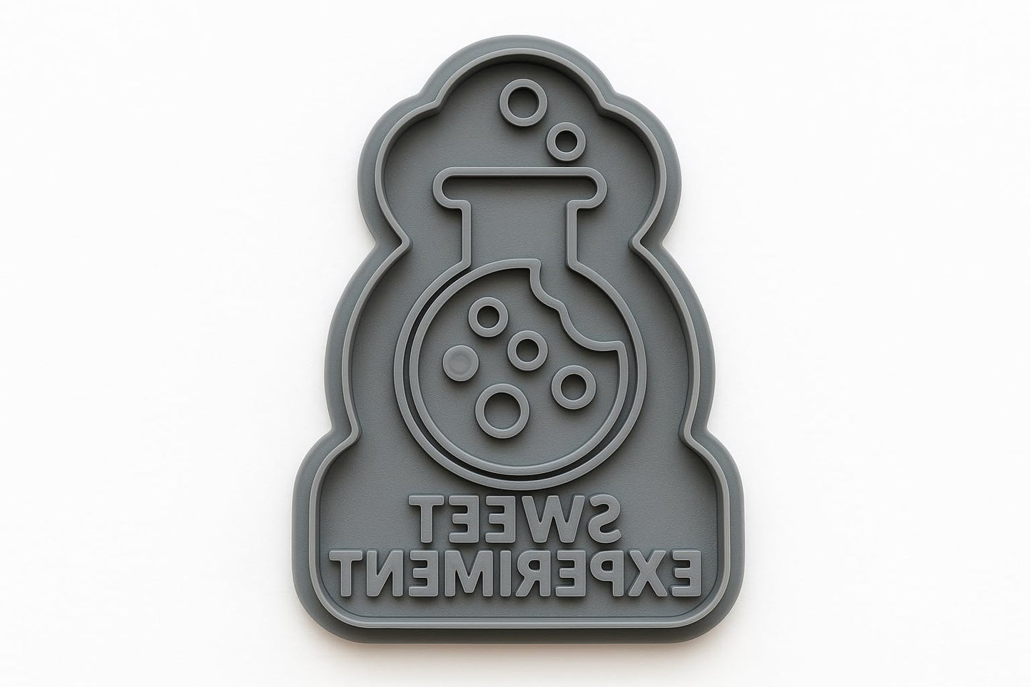 Sweet Experiment Beaker Cookie Cutter - 4x2.8" Fun Kitchen Baking Tool
