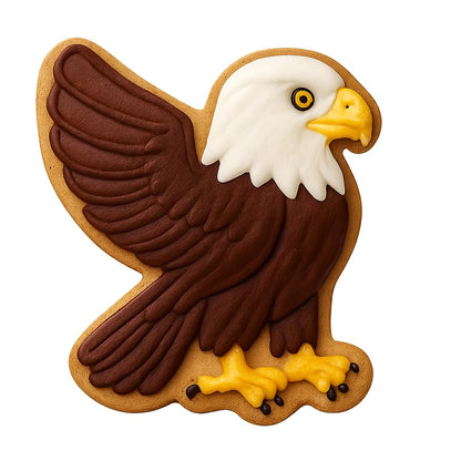 Majestic Eagle 412 Cookie Cutter - 4x3.2" Premium Baking Design
