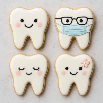 Tooth Cookie Cutter for Baking Fondant Clay Gifts Kitchen
