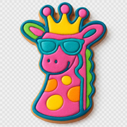 Groovy Giraffe Cookie Cutter 333-2x4" Fun Kitchen Baking Party Tool