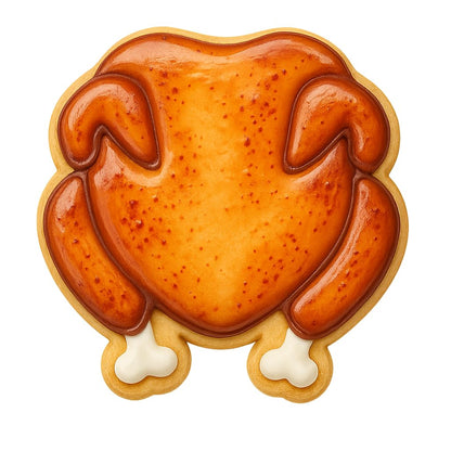 Roast Chicken or Turkey Cookie Cutter - 4x3.5" Creative Kitchen Design