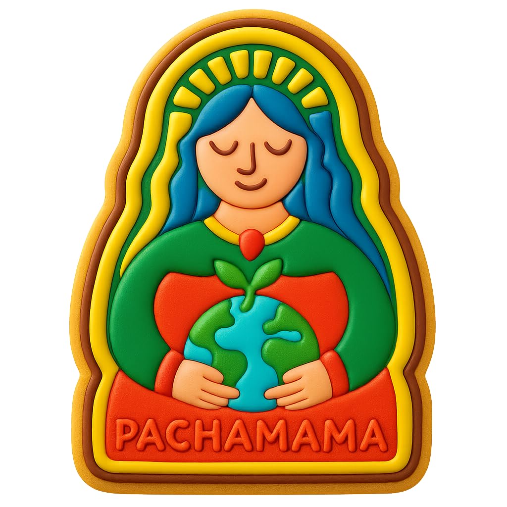 Pachamama Earth Goddess Cookie Cutter - 4x2.9" Creative Baking Fun