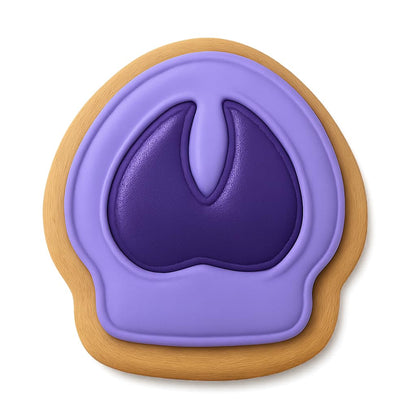 Heather Hoof Cookie Cutter - 4x3.8" Fun Creative Baking Design
