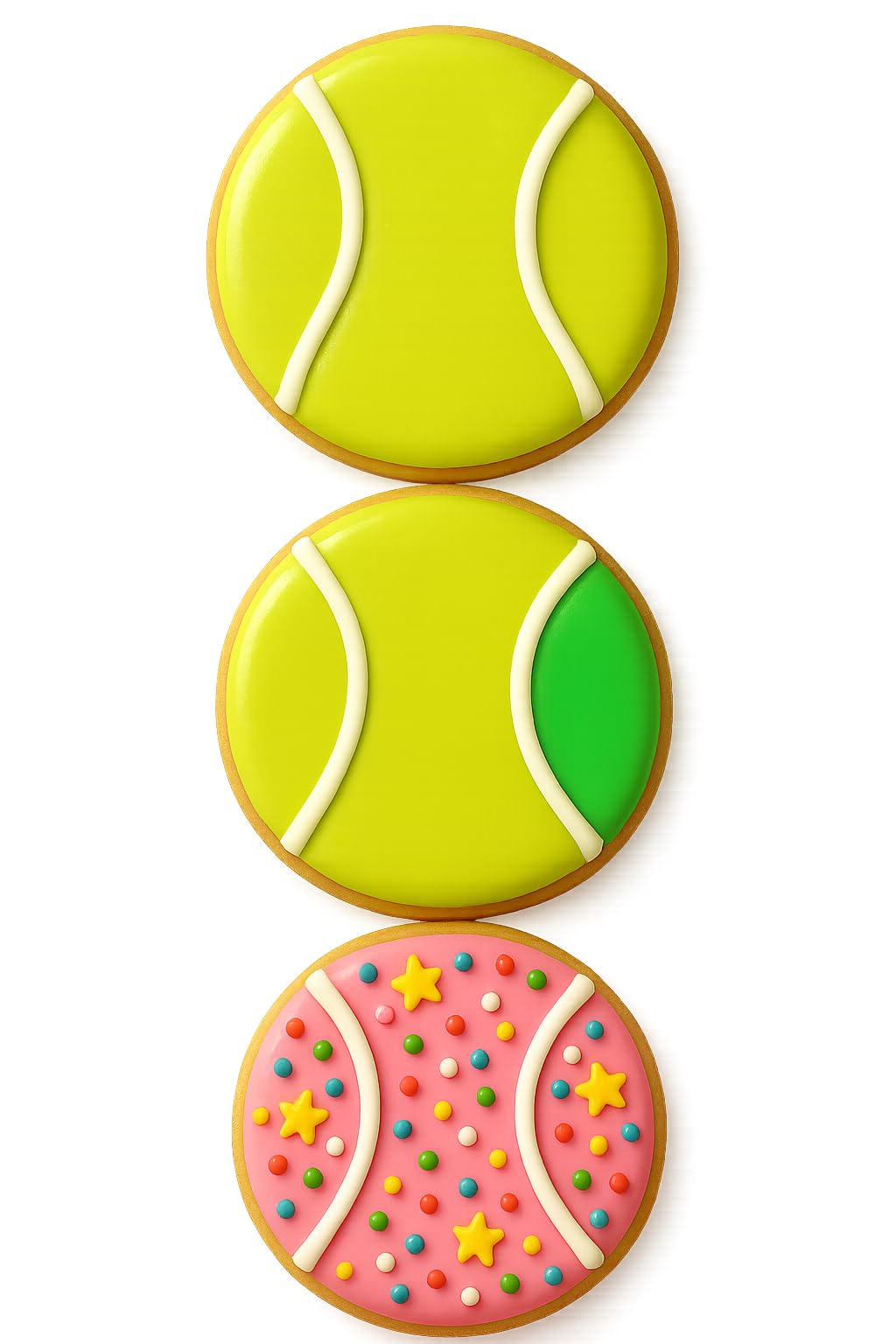 Tennis Ball Cookie Cutter for Baking & Fondant Clay Gifts Kitchen